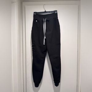 Figs xs petite high waisted technical collection jogger